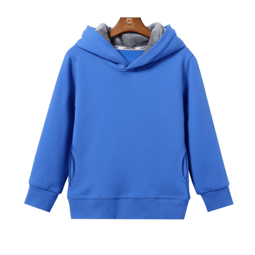 high quality 100%cotton kid plain sweat shirt hoodies